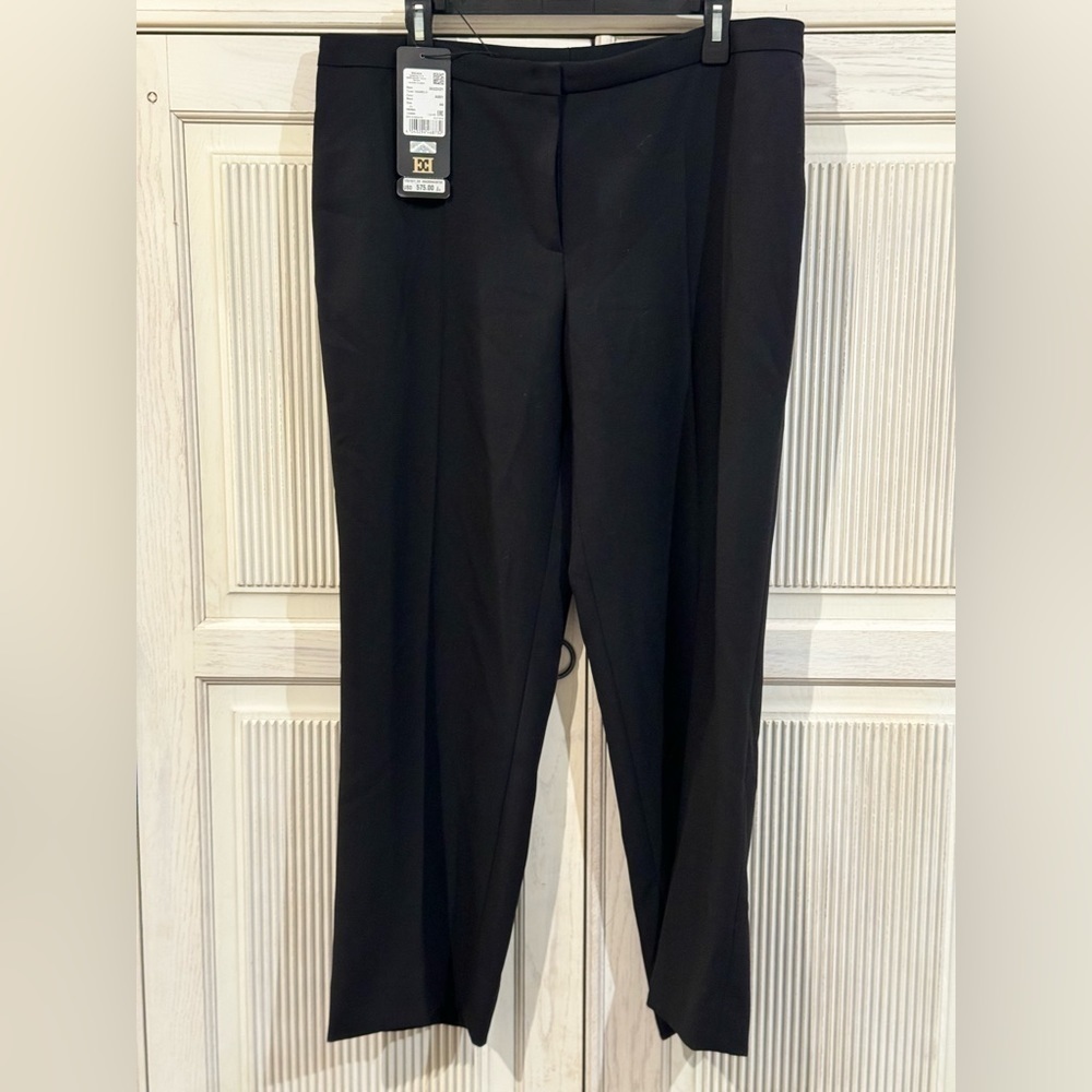 ESCADA Womens Black Wool Pants, Size 44 / US large